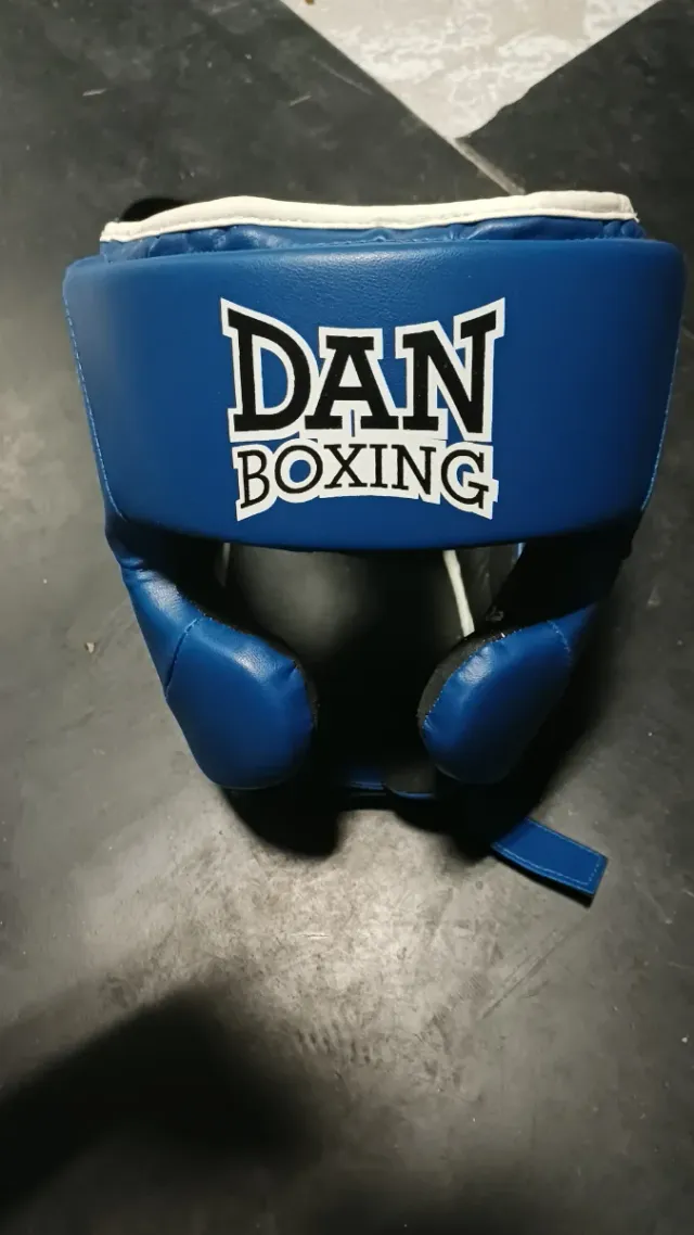 Casco de boxeo DAN BOXING azul