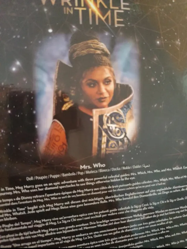 Barbie Signature A Wrinkle in Time Mrs. Who