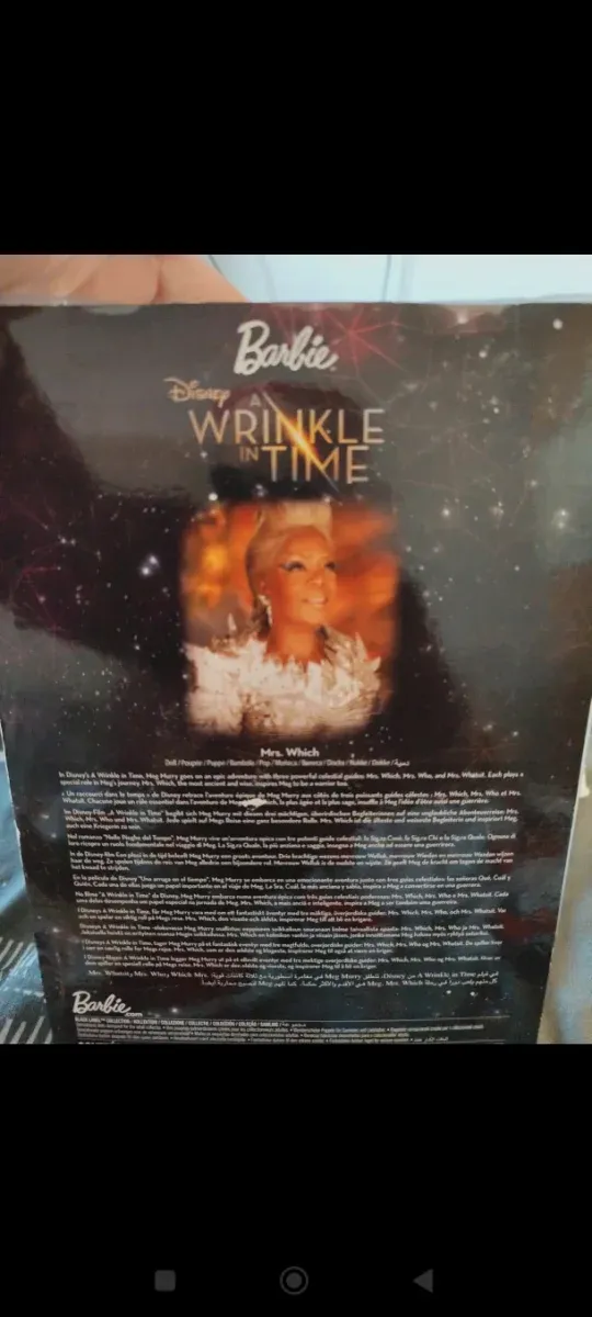 Barbie Signature A Wrinkle in Time Mrs. Which