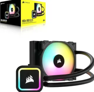 Corsair iCUE H60x RGB Elite 120mm Negro Reac.