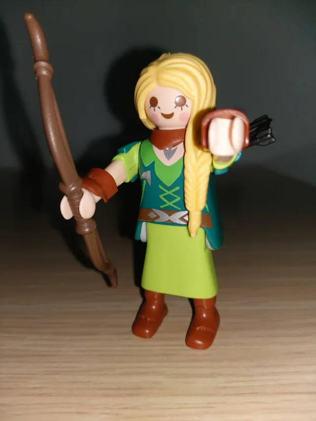 Playmobil Figura Arquera Rubia