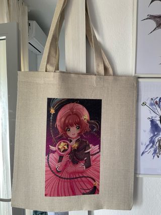 Bolso Tote Sakura Cazadora de Cartas- solo envio