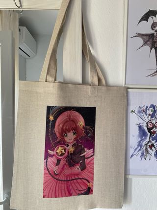 Bolso Tote Sakura Cazadora de Cartas- solo envio