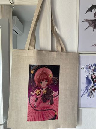 Bolso Tote Sakura Cazadora de Cartas- solo envio