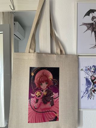 Bolso Tote Sakura Cazadora de Cartas- solo envio