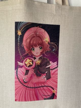 Bolso Tote Sakura Cazadora de Cartas- solo envio