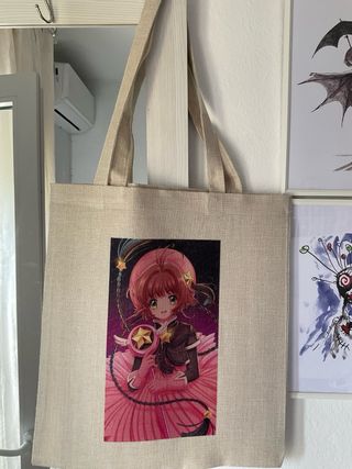 Bolso Tote Sakura Cazadora de Cartas- solo envio