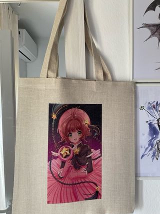 Bolso Tote Sakura Cazadora de Cartas- solo envio