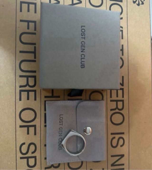 Anillo Lost Gen Club Plata