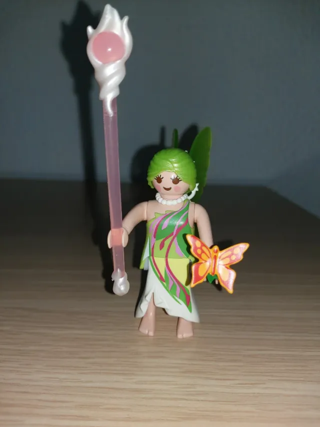 Playmobil Figura Hada con Mariposa y Bastón