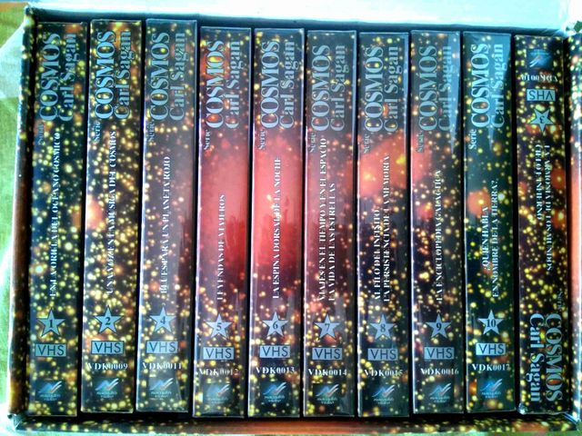 Serie Cosmos Carl Sagan VHS
