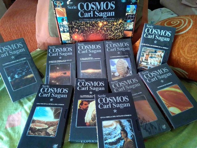Serie Cosmos Carl Sagan VHS
