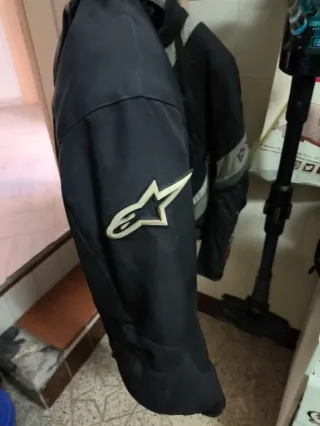 Chaqueta Moto Alpinestars Negra