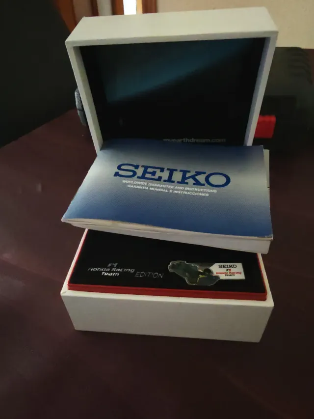 Reloj Seiko Ed. Limitada Cronógrafo