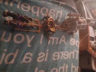 Carreta  con caballos con renolque playmobil