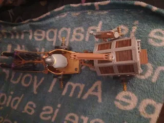 Carreta  con caballos con renolque playmobil