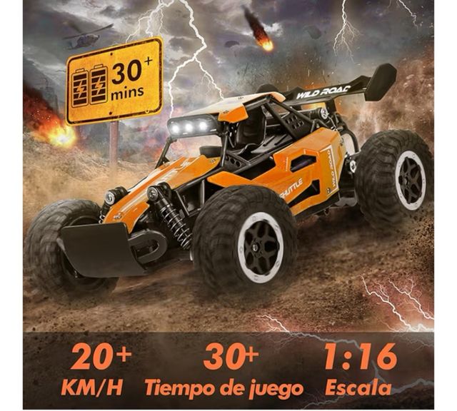 Coche RC KK 1:16 2.4GHz 20KM/H