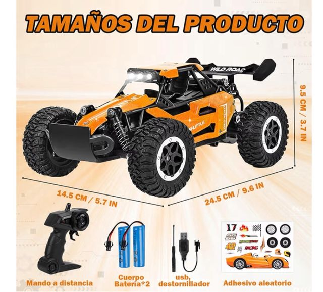 Coche RC KK 1:16 2.4GHz 20KM/H