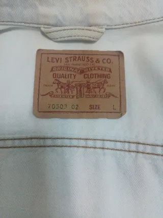 Cazadora Vaquera Levi's Talla L