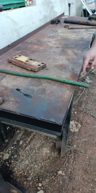 Mesa o banco de trabajo con torno 120 Chade 0.6 mm