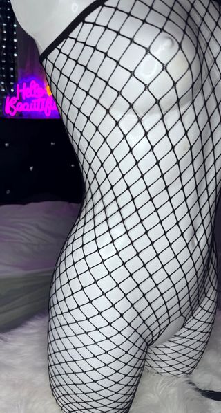 Body de rejilla talla única