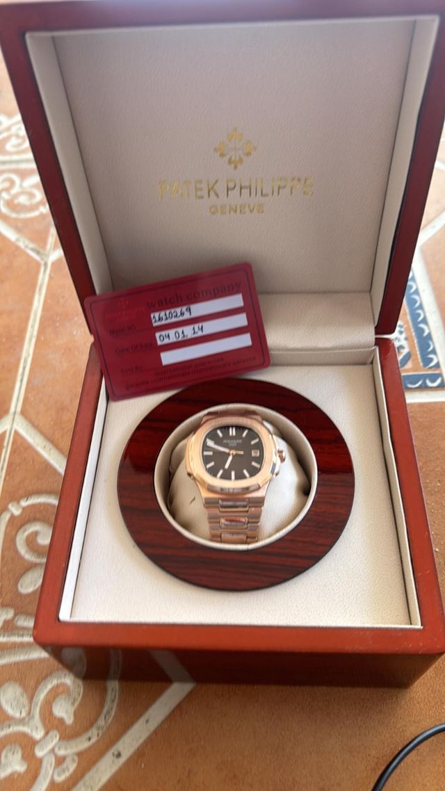 Patek Philippe Geneve Reloj Oro Rosa