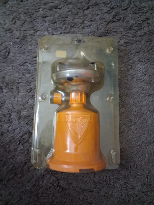 Hornillo de camping naranja