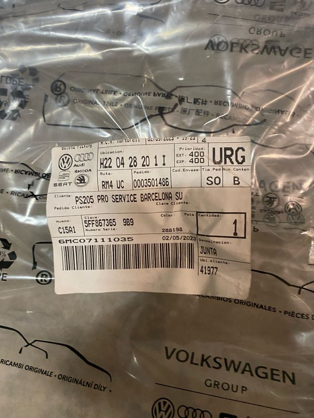 Gomas Puerta Cupra Formentor