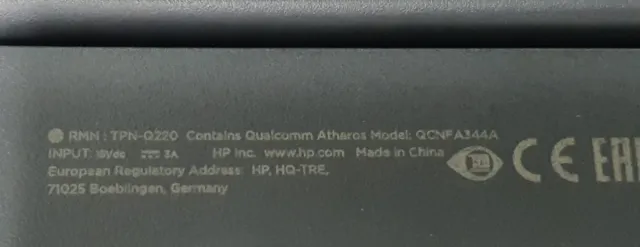 HP QCNFA344A Táctil