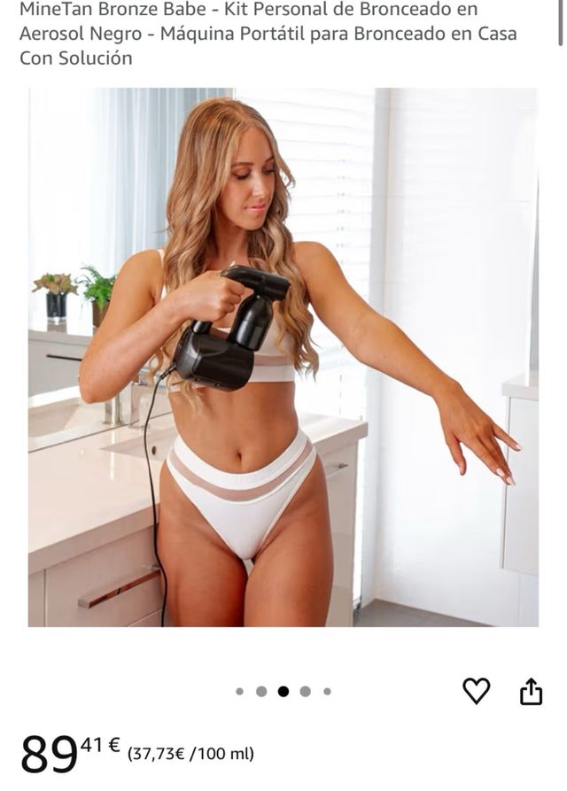 MineTan Bronze Babe Kit Bronceado Personal