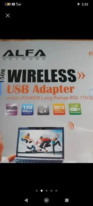 Antena WiFi Alfa Network