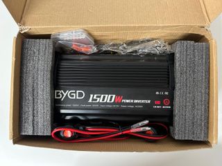 Inversor BYGD 1500W DC12V a AC230V