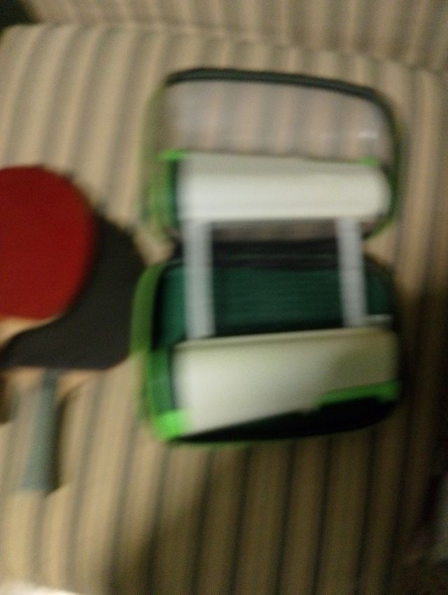 Red ping pong ajustable y 2 palas