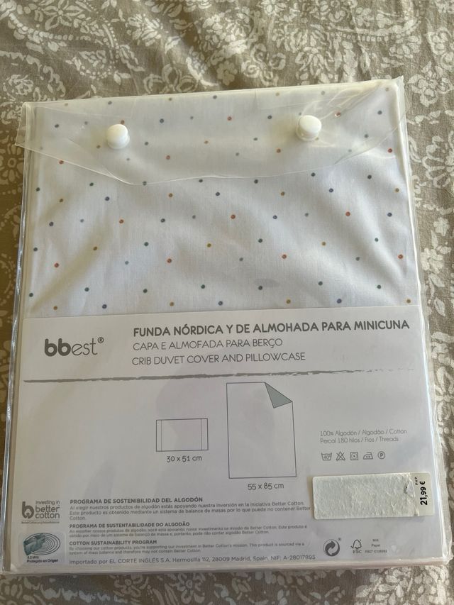 Funda Nórdica y Almohada Infantil Bbest