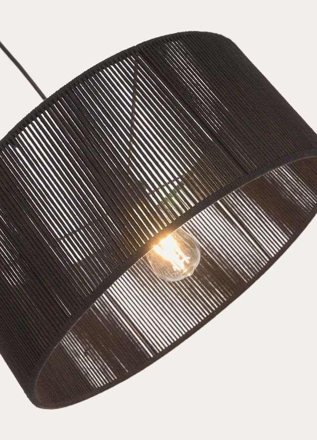 Pantalla para lámpara de techo Cantia de algodón