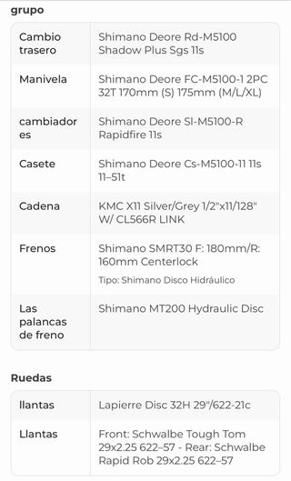 Bicicleta Montaña Lapierre edge 7.9