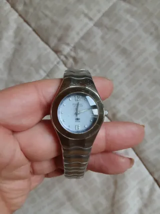 Orologio Fossil donna blu e argento