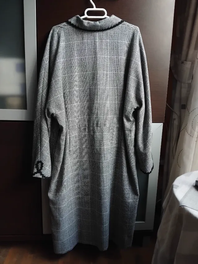 Vestido invierno modista vintage