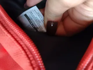 Borsetta Puma Rossa e Bianca