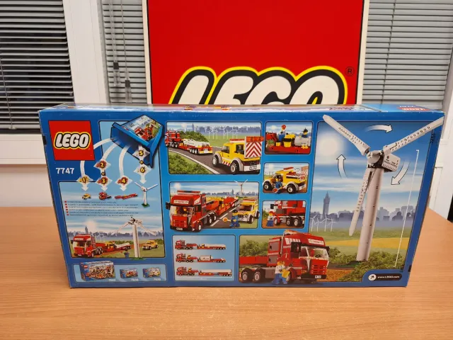 TRASPORTO CON TURBINA EOLICA LEGO CITY 7747 (2009)