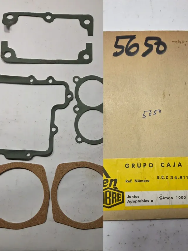 Juntas cambio Simca 1000