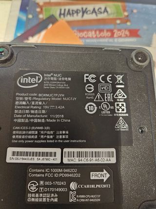 Intel NUC NUC7PJYH J5005 1.5GHz