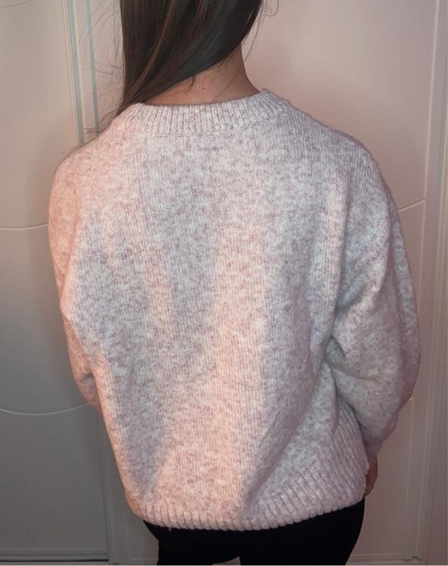 Jersey Easy Wear rosa y blanco