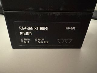 Ray-Ban Stories Round RW4003 Blu