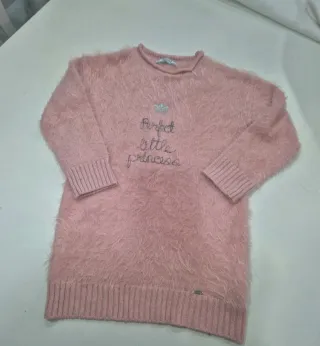 Maglioncino bambina rosa little princess
