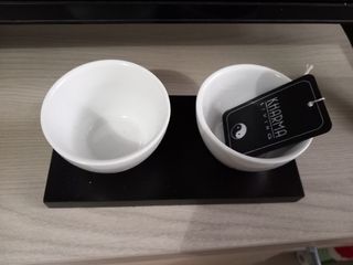 Set 2 Ciotole Kharma Living ceramica pregiata con