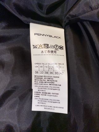 Giubbotto pelliccia Pennyblack