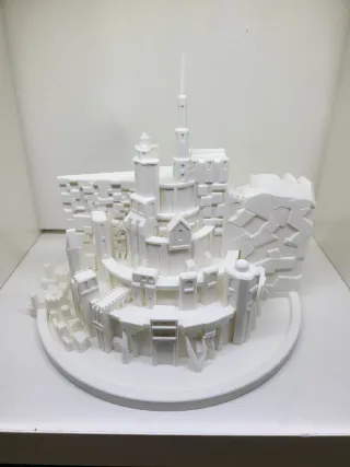 Réplica Minas Tirith 25cm LOTR