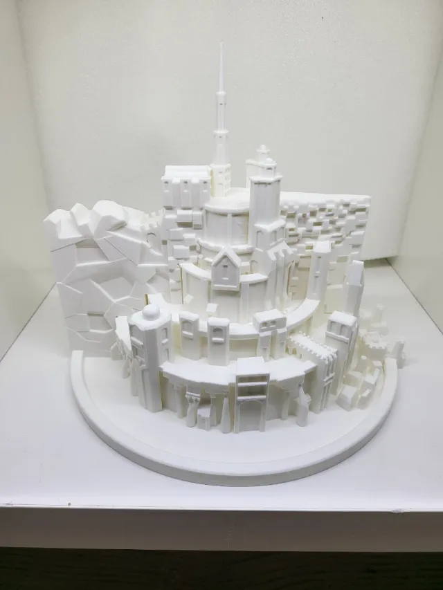 Réplica Minas Tirith 25cm LOTR