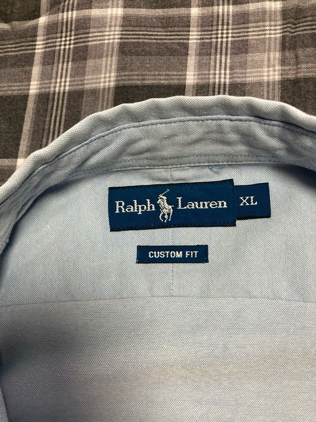 Camisa Ralph Lauren Mujer Azul Talla XL